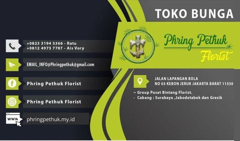 toko bunga phringpethuk